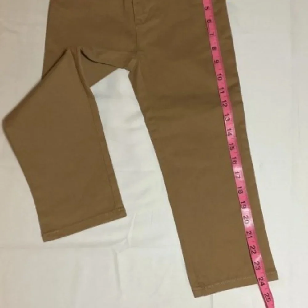 Gymboree Boys Size 4T Tan Chino Adjustable Waist Pants NWT Classic Preppy School